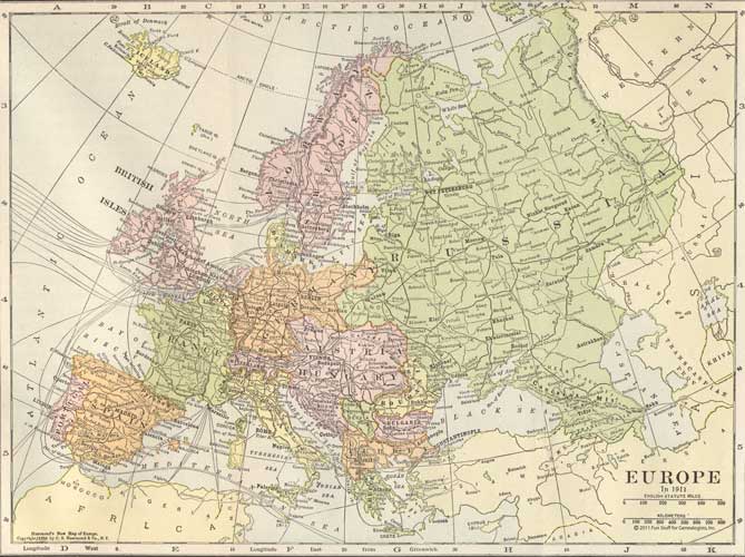 Maps - Europe - General